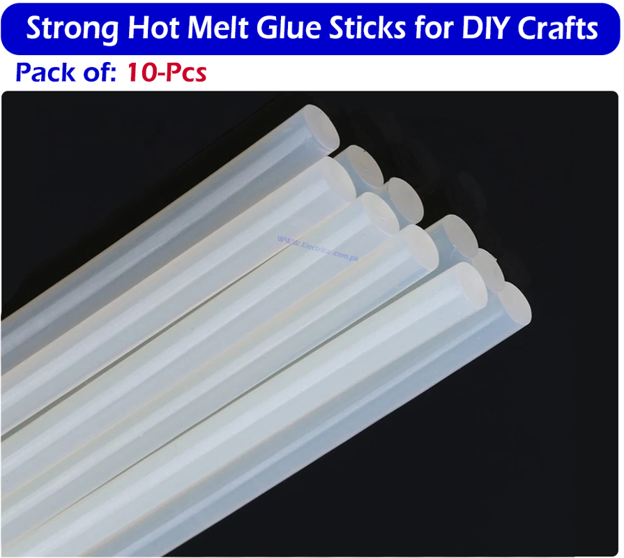 Pack Of 10 11mm Large Glue Sticks For Glue Gun